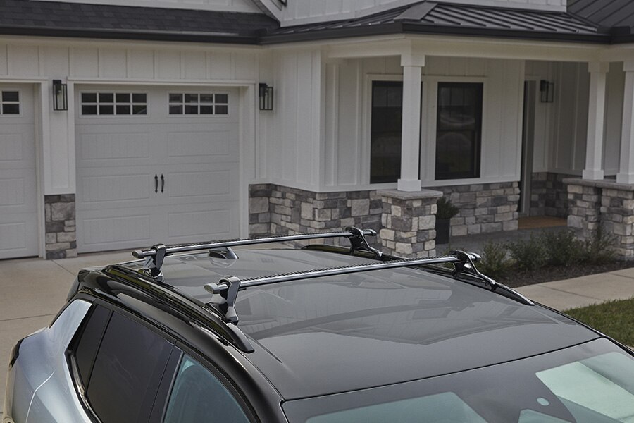 Barras de techo para instalar concha portaequipaje y viajar en tu Chevrolet  Equinox EV SUV eléctrica deportiva