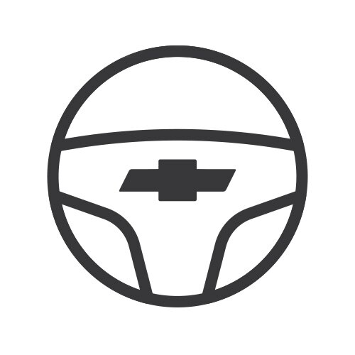 Ícono de controles en el volante Chevrolet Equinox EV 2024 SUV eléctrica deportiva