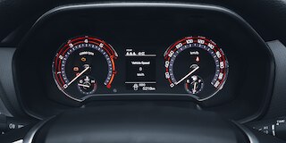 Tu pickup Chevrolet 4 cilindros S10 Max 2025 , panel de instrumentos informativo: monocromático, plateado o a color