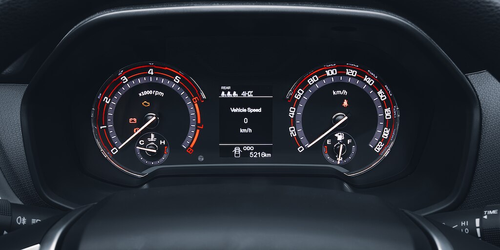 Tu pickup Chevrolet 4 cilindros S10 Max 2025 , panel de instrumentos informativo: monocromático, plateado o a color