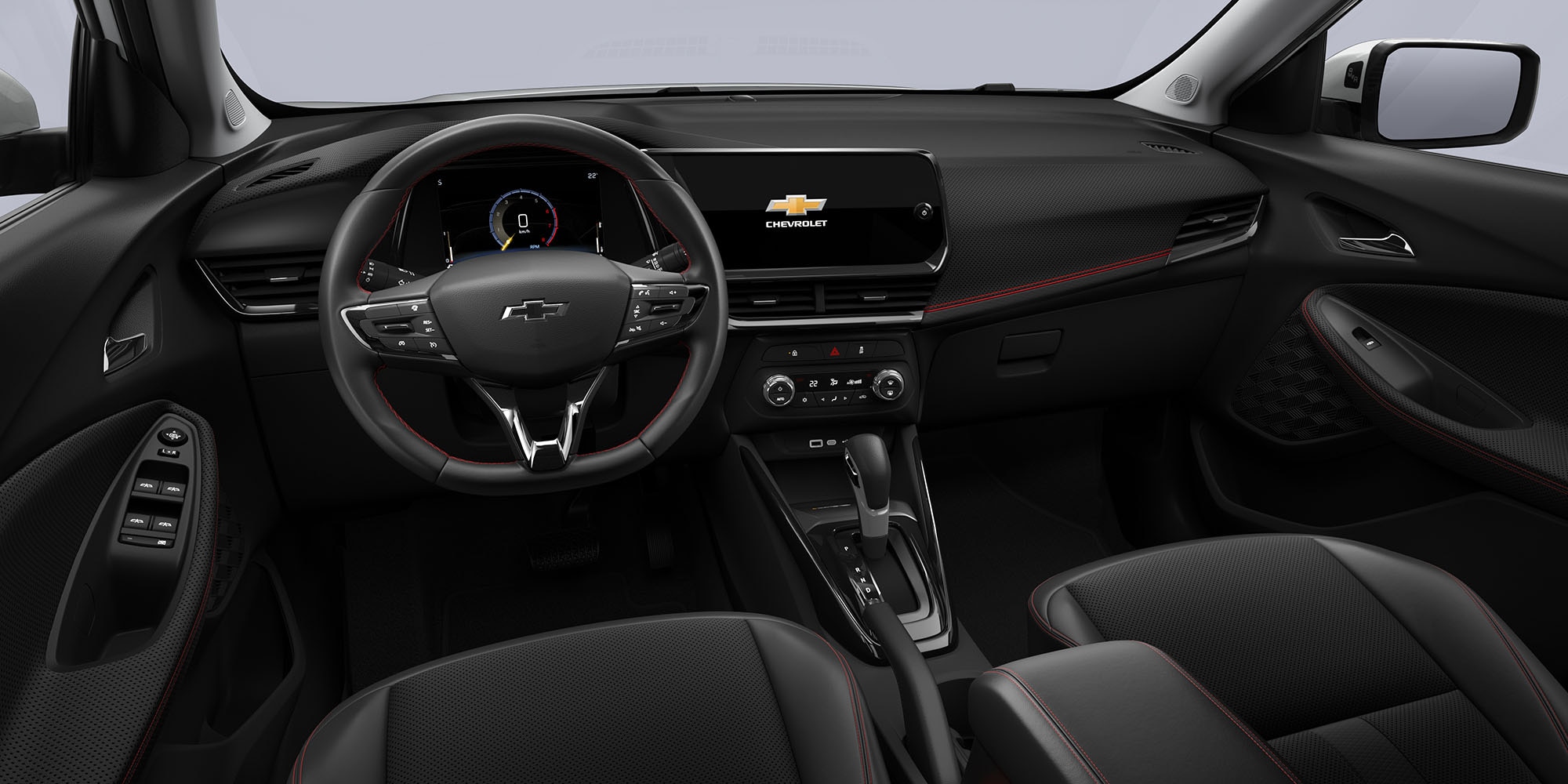 Vinipiel color Negro/Rojo